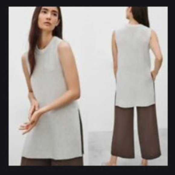 Aritzia Wilfred Durandal Tunic Beige Knit Wool Sweater - Picture 12 of 12
